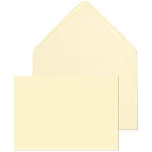 Blake Puur dagelijks C5 162 x 229 mm 100 g/m² Banker uitnodiging Gummed Enveloppen (ENV3301) Cream - Pack van 500