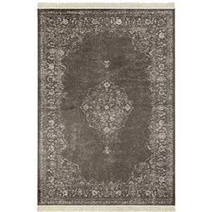 Vintage vloerkleed Oriental - antraciet 95x140 cm