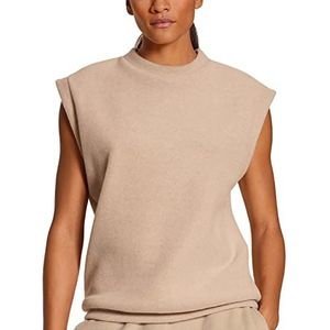 CALIDA Dames The Home Hub Pullover, Natural Beige, M