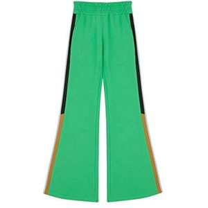 IPEKYOL Gestreepte joggingbroek voor dames, Groen, S