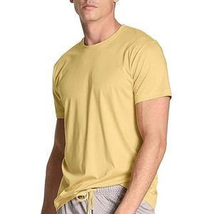 CALIDA Heren RMX Sleep Leisure T-shirt, straw, M