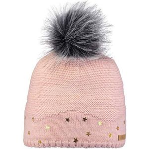 Barts Nerida Beanie Baskenmuts voor meisjes, roze (PINK 0008), 55 cm