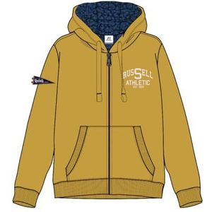 RUSSELL ATHLETIC Heren Zip Thr Hoody Sweatshirt
