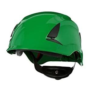 3M SecureFit Beschermhelm, X5504NVE-CE, niet geventileerd, groen, CE