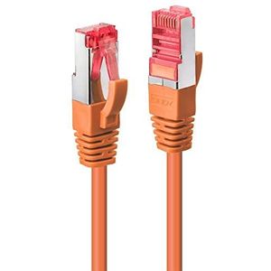 LINDY 47816 30m Cat.6 S/FTP netwerkkabel, oranje