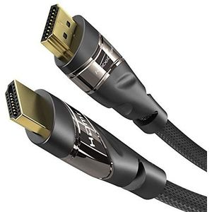 KabelDirekt – 4K HDMI kabel – 7,5m (High Speed HDMI met Ethernet, 4K Ultra HD, 3D, Full HD, 1080p, HDR, ARC, PS4/PS5, XBOX, HDTV)