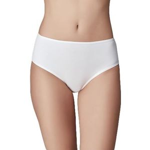 Dagi Dames 3 Pack Basic Cotton Slip, Wit, 42, wit, 42