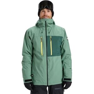 Quiksilver - Sycamore Solid - Sneeuwjas - Groen - 20K Waterdichtheid