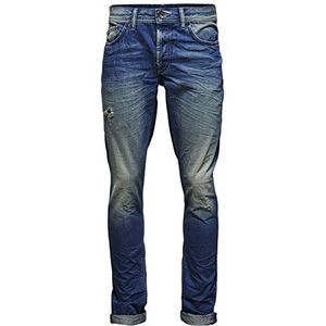 ONLY & SONS Heren Straight Leg Jeans 22000653, blauw (medium blue denim), 32W x 30L