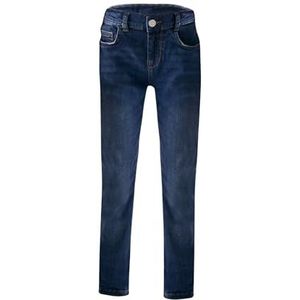 LTB Jeans Meisjes-jeansbroek Isabella G Skinny medium taille met ritssluiting in middenblauw - maat 116 cm, Marlin Blue Wash 53318, 116 cm