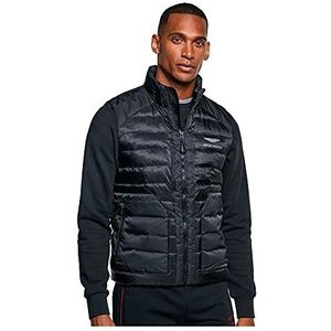 Hackett London Amr Utility Gilet Jacket voor heren, zwart, XS