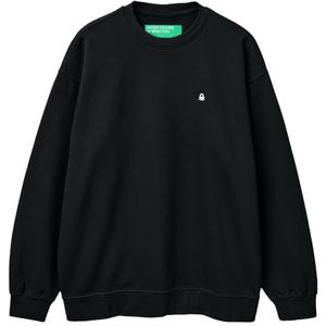 United Colors of Benetton Shirt G/C M/L, Zwart, M