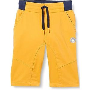 Sigikid Bermuda shorts van biologisch katoen voor mini-jongens in de maten 98 tot 128, geel/gabardine, 98 cm