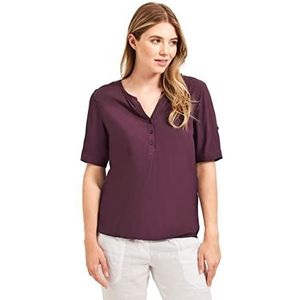 Cecil dames shirt blouse, Wineberry Red, S
