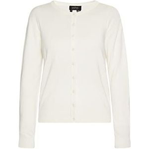 CARNEA Dames Cardigan 15326710-CA04, wolwit, XXL, wolwit, XXL