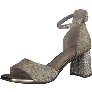 MARCO TOZZI Heeled Sandal by Guido Maria Kretschmer 2-28332-42 dames, Gold, 39 EU
