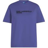 KARL LAGERFELD - Regular Sleeve Essential Tee - Skipper Blue - T-shirt