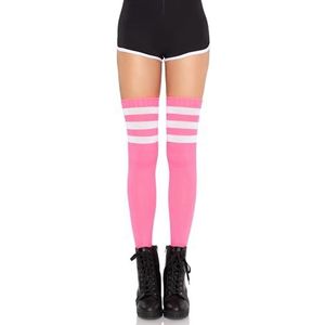 Leg Avenue - 6605 - Hold-up Kousen - Neon Rosa
