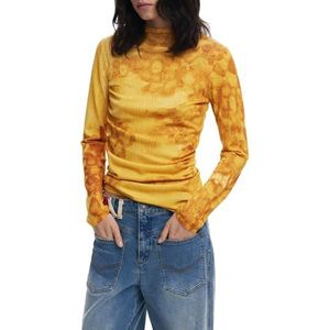 Desigual - Trui - Geel - Gebreide Truien