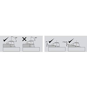 BEAM CLAMP BA2G12 staaldragerklem M12 Sphaeroguss thermisch verzinkt met goedkeuring, zilver