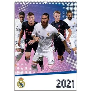 Grupo Erik Real Madrid Kalender, 11.5 In x 16.5 In, Papier