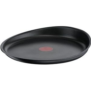 Tefal Ingenio Eco Resist Pannenkoekenpan 27 cm - Stapelbaar - Gegoten aluminium - Antiaanbaklaag - Inductie - Zwart