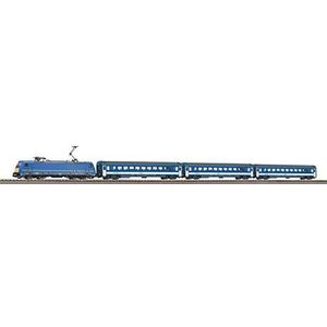 Piko 97938 S-Set MAV BR 185 met 3 personenwagen A-rails & B VI, blauw