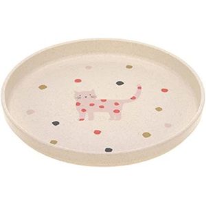 LÄSSIG Kinderbord zonder melamine, BPA-vrij, voor vaatwasser en magnetron/Plate Little Mateys spicy oranje