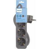 Philips CHP2134G/12 - Stekkerdoos - 3-voudig - Met Schakelaar