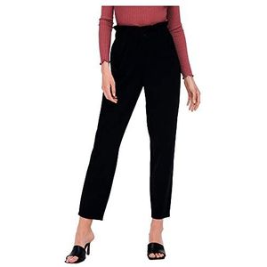 ONLY Vrouwelijke broek poptrash broek, Black 1, (XS) W x 34L