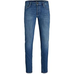 JACK & JONES Heren Skinny Fit Jeans Liam Evan JOS 269, Blue Denim 1, 27W x 30L
