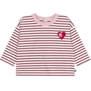 Petit Bateau - Gestreept T-shirt - Rood - Katoen - Lange Mouwen