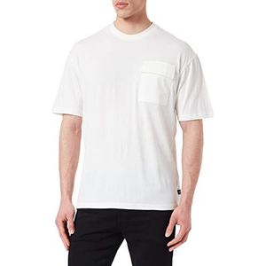 Blend Heren T-shirt, 110602/Sneeuwwit, XXL