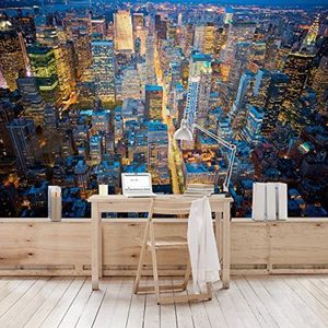 Apalis Vliesbehang Midtown Manhattan 94720 Fotobehang, breed, vliesbehang, wandafbeelding, 3D-fotobehang, voor slaapkamer, woonkamer, keuken, meerkleurig,