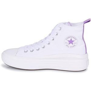 Converse Chuck Taylor All Star Move Platform, sneakers, wit/pixelpaars/wit, 37,5 EU, White Pixel Purple White