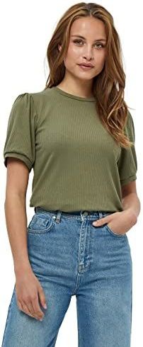 minus Shirt 'Johanna'  olijfgroen