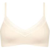 Sloggi - GO Ribbed - Bh - Walnoot - Met Steuncups