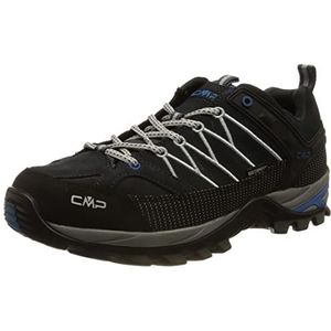 CMP Rigel Low Trekking Shoes Wp Walking Shoe, B.Blue-Cemento, 44 EU