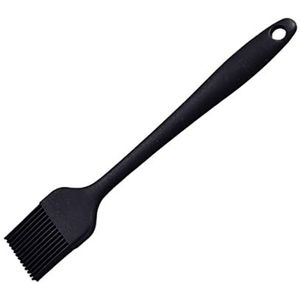 IXCVBNGHS All-inclusive siliconen borstel crèmeborstel grillborstel olieborstel, outdoor en huishoudelijke borstel (zwart), small