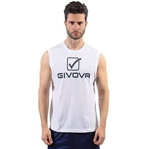 Givova Unisex onderhemd van katoen Sponsor Logo Big Tanktop