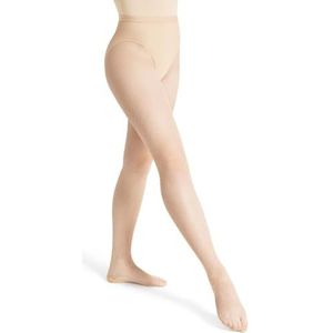 Capezio Studio Basics Naadloze visnetpanty voor dames, Porselein, S