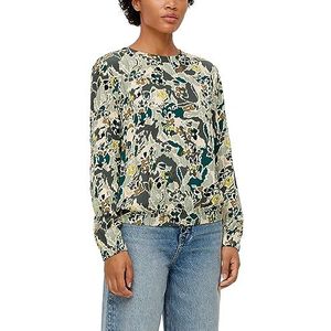 s.Oliver Sales GmbH & Co. KG/s.Oliver Damesblouse met lange mouwen en lange mouwen, blauwgroen., 36