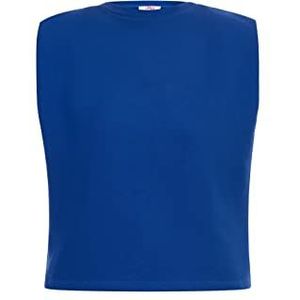 TEYLON Sweatshirt voor dames, koningsblauw, L