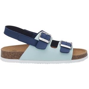 Scholl Turtle Sandalen voor kinderen, uniseks, blauw, 24 EU
