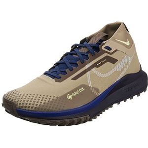 Nike React Peg Trail 4 GTX Su Sneakers voor heren, Khaki Citron Tint Light Beenijzersteen, 45.5 EU