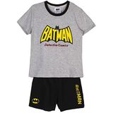 CERDÁ LIFE'S LITTLE MOMENTS Batman pyjama voor jongens, katoen, 100% uit 2 delen samengesteld (pyjamabroek + bovenstuk), officiële licentie van DC, grijs, 10 Jaar