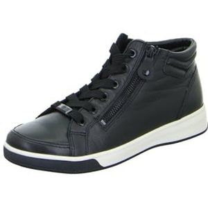 ARA ROM Sneakers voor dames, zwart, 42,5 EU, zwart, 42.5 EU