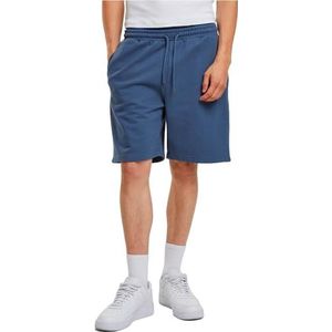 Build Your Brand Ultra Heavy sweatshorts voor heren, Vintage blauw, L