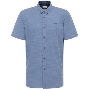 Overhemden - Blauw - 100% Katoen - Casual Mêlee
