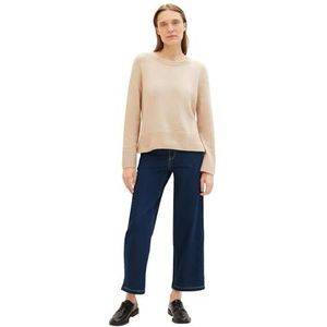 TOM TAILOR Culotte jeans voor dames, 10153 - Dark Stone Bright Blue Denim, 28W x 28L